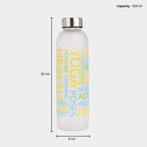 500ml Glass Bottle - (M3856) 500ml Glass Bottle - (M3856)