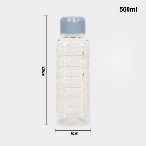 500ml Plastic Bottle Set of 2 - (M3762) 500ml Plastic Bottle Set of 2 - (M3762)