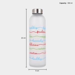 500ml Glass Bottle - (M3855) 500ml Glass Bottle - (M3855)