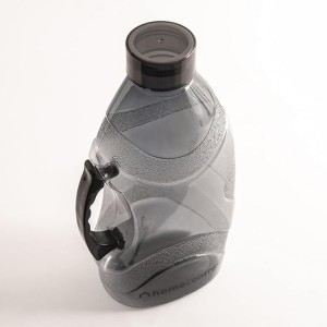 Set of 2 Black Plastic Water Bottles with Handle, Reusable Leakproof Drinking Bottles, Clear BPA-Free Storage Bottles for Home, Kitchen & Outdoor Use Set of 2 Black Plastic Water Bottles with Handle, Reusable Leakproof Drinking Bottles, Clear BPA-Free Storage Bottles for Home, Kitchen & Outdoor Use