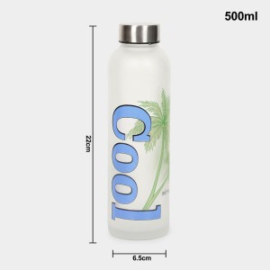 500ml Glass Bottle - (M3794) 500ml Glass Bottle - (M3794)