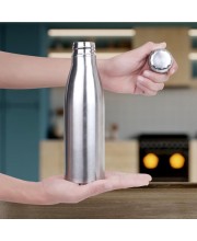 750 ml Stainless Steel Bottle, 7 X 25 cm (Pack of 1) 750 ml Stainless Steel Bottle, 7 X 25 cm (Pack of 1)