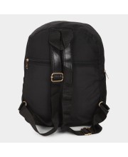 Brink Women's Black Polyurethane Backpack - (M533) Brink Women's Black Polyurethane Backpack - (M533)