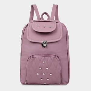 Brink Women's Purple Polyurethane Backpack - (M584) Brink Women's Purple Polyurethane Backpack - (M584)