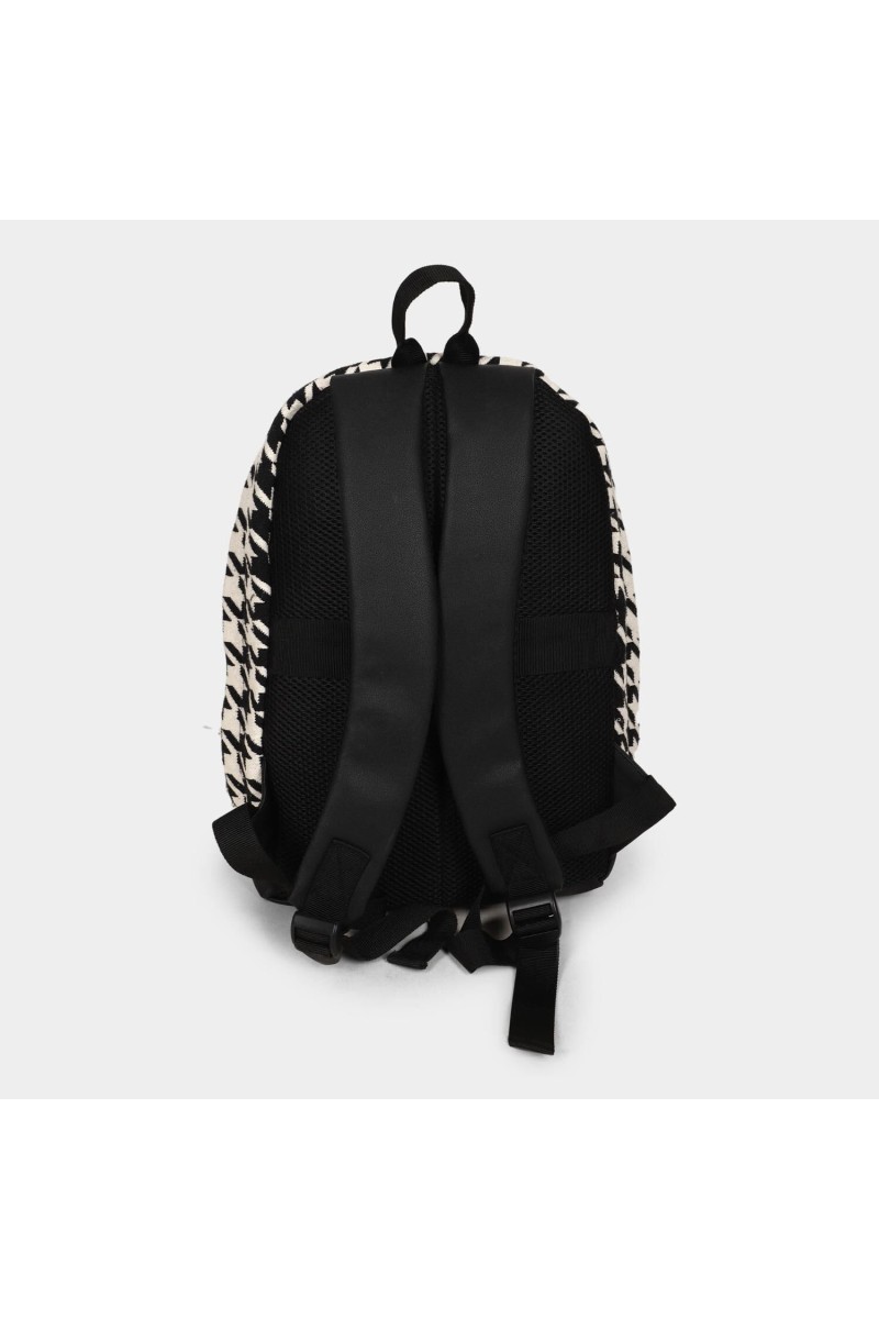 Brink Women's Black Polyurethane Backpack - (M597)