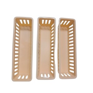 Plastic Basket Organizer – Durable PP Storage Bin with Handles, Stackable & Ventilated – Multi‑Purpose Organizer for Kitchen, Bathroom, Pantry, Office (Light peach) set of 3 Plastic Basket Organizer – Durable PP Storage Bin with Handles, Stackable & Ventilated – Multi‑Purpose Organizer for Kitchen, Bathroom, Pantry, Office (Light peach) set of 3