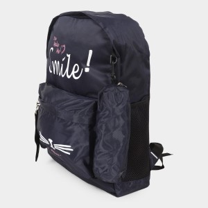 Brink Women's Blue Polyurethane Backpack - (M581) Brink Women's Blue Polyurethane Backpack - (M581)
