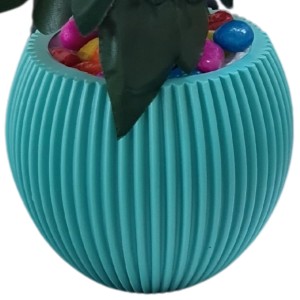 HiTechMart Artificial Blue Rose Bouquet with Decorative Vase – Elegant Faux Flowers for Home & Office Décor HiTechMart Artificial Blue Rose Bouquet with Decorative Vase – Elegant Faux Flowers for Home & Office Décor