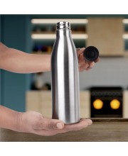 750 ml Stainless Steel Bottle, 7 X 26 cm (Pack of 1) 750 ml Stainless Steel Bottle, 7 X 26 cm (Pack of 1)