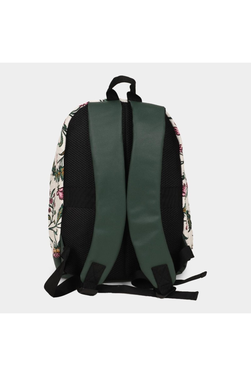 Brink Women's Beige Polyurethane Backpack - (M629)