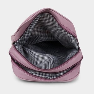 Brink Women's Purple Polyurethane Backpack - (M584) Brink Women's Purple Polyurethane Backpack - (M584)