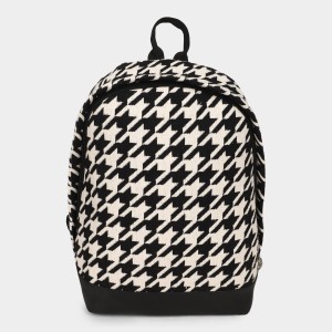 Brink Women's Black Polyurethane Backpack - (M597) Brink Women's Black Polyurethane Backpack - (M597)