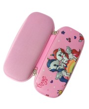 3D Hard Cover Large Capacity Waterproof Cute Pencil Case Stationery Cosmetic Box with Compartments Pencil Case for Kids Boys Cute Pen Pouch for Kindergarten and School (Pink Unicorns) 3D Hard Cover Large Capacity Waterproof Cute Pencil Case Stationery Cosmetic Box with Compartments Pencil Case for Kids Boys Cute Pen Pouch for Kindergarten and School (Pink Unicorns)