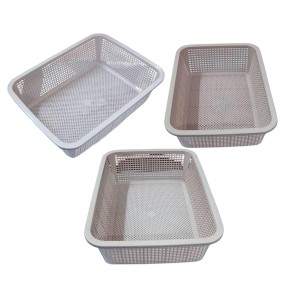 Plastic Storage Basket set of 3 | Multipurpose Rectangular Organizer Basket for Kitchen, Bathroom, Office & Home for daily use. Plastic Storage Basket set of 3 | Multipurpose Rectangular Organizer Basket for Kitchen, Bathroom, Office & Home for daily use.