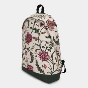 Brink Women's Beige Polyurethane Backpack - (M629) Brink Women's Beige Polyurethane Backpack - (M629)