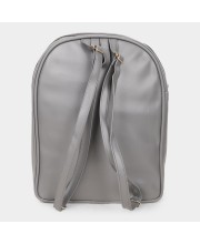 Brink Women's Grey Polyurethane Backpack - (M595) Brink Women's Grey Polyurethane Backpack - (M595)