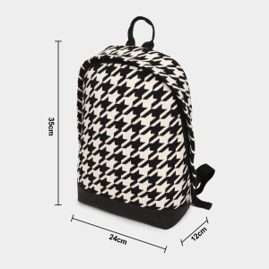 Brink Women's Black Polyurethane Backpack - (M597) Brink Women's Black Polyurethane Backpack - (M597)
