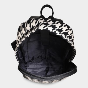 Brink Women's Black Polyurethane Backpack - (M597) Brink Women's Black Polyurethane Backpack - (M597)
