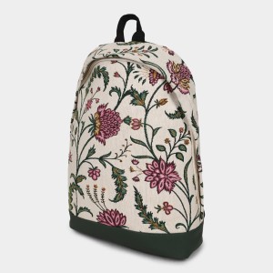 Brink Women's Beige Polyurethane Backpack - (M629) Brink Women's Beige Polyurethane Backpack - (M629)