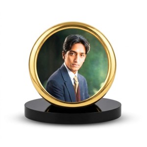 Car Desk/Table Top Jiddu Krishnamurthy Metal Golden Photo Stand 2x2 Inches, Compact & Stylish Spiritual Display for Car, Home & Office (Pack of 1) (F18547) Car Desk/Table Top Jiddu Krishnamurthy Metal Golden Photo Stand 2x2 Inches, Compact & Stylish Spiritual Display for Car, Home & Office (Pack of 1) (F18547)