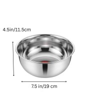 Stainless Steel Multipurpose Bowl for Kitchen & Dining | Deep Mixing Bowl for Serving, Washing & Food Preparation | Rust Resistant Mirror Finish Utility Bowl for Home Use Stainless Steel Multipurpose Bowl for Kitchen & Dining | Deep Mixing Bowl for Serving, Washing & Food Preparation | Rust Resistant Mirror Finish Utility Bowl for Home Use