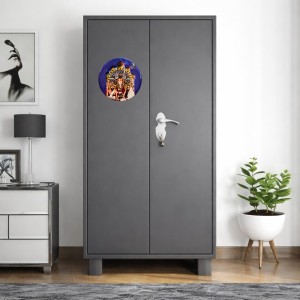 Stainless Steel Round Maa Kali with Sarada Devi & Ramakrishna Paramahansa Fridge Magnet | Devotional & Decorative Refrigerator Magnet for Home & Office | Pack of 4 Stainless Steel Round Maa Kali with Sarada Devi & Ramakrishna Paramahansa Fridge Magnet | Devotional & Decorative Refrigerator Magnet for Home & Office | Pack of 4
