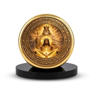 Car Desk/Table Top Lord Jesus Metal Golden Photo Stand 2x2 Inches, Compact & Stylish Spiritual Display for Car, Home & Office (Pack of 1) (F18516) Car Desk/Table Top Lord Jesus Metal Golden Photo Stand 2x2 Inches, Compact & Stylish Spiritual Display for Car, Home & Office (Pack of 1) (F18516)