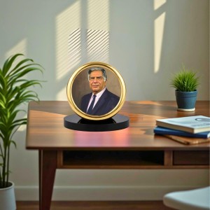 Car Desk/Table Top Rathan Tata Metal Golden Photo Stand 2x2 Inches, Compact & Stylish Spiritual Display for Car, Home & Office (Pack of 1) (F18483) Car Desk/Table Top Rathan Tata Metal Golden Photo Stand 2x2 Inches, Compact & Stylish Spiritual Display for Car, Home & Office (Pack of 1) (F18483)