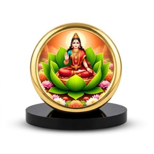 Car Desk/Table Top Parvathi Maa Metal Golden Photo Stand 2x2 Inches, Compact & Stylish Spiritual Display for Car, Home & Office (Pack of 1) (F18647) Car Desk/Table Top Parvathi Maa Metal Golden Photo Stand 2x2 Inches, Compact & Stylish Spiritual Display for Car, Home & Office (Pack of 1) (F18647)