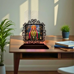Car Desk/Table Top Jyothirlingam Wooden Showpiece 3x4 Inches, Compact & Stylish Spiritual Display for Car, Home & Office (Pack of 1) (F20020) Car Desk/Table Top Jyothirlingam Wooden Showpiece 3x4 Inches, Compact & Stylish Spiritual Display for Car, Home & Office (Pack of 1) (F20020)