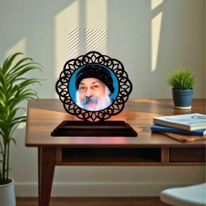 Car Desk/Table Top Oshoo Wooden Showpiece 3x4 Inches, Compact & Stylish Spiritual Display for Car, Home & Office (Pack of 1) (F19718) Car Desk/Table Top Oshoo Wooden Showpiece 3x4 Inches, Compact & Stylish Spiritual Display for Car, Home & Office (Pack of 1) (F19718)