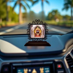 Car Desk/Table Top Guru Gorakhnath Wooden Showpiece 3x4 Inches, Compact & Stylish Spiritual Display for Car, Home & Office (Pack of 1) (F20019) Car Desk/Table Top Guru Gorakhnath Wooden Showpiece 3x4 Inches, Compact & Stylish Spiritual Display for Car, Home & Office (Pack of 1) (F20019)