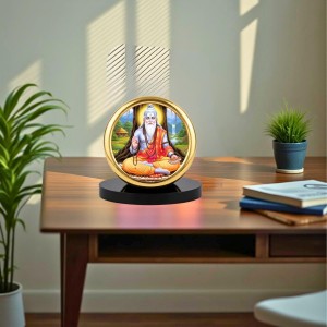 Car Desk/Table Top Lord Vishwakarma Metal Golden Photo Stand 2x2 Inches, Compact & Stylish Spiritual Display for Car, Home & Office (Pack of 1) (F18626) Car Desk/Table Top Lord Vishwakarma Metal Golden Photo Stand 2x2 Inches, Compact & Stylish Spiritual Display for Car, Home & Office (Pack of 1) (F18626)