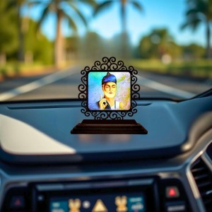 Car Desk/Table Top Kabir Das Wooden Showpiece 3x4 Inches, Compact & Stylish Spiritual Display for Car, Home & Office (Pack of 1) (F19787) Car Desk/Table Top Kabir Das Wooden Showpiece 3x4 Inches, Compact & Stylish Spiritual Display for Car, Home & Office (Pack of 1) (F19787)