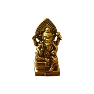 Mini Brass Murti Idol for Home Décor & Meditation | Handmade Antique Finish Brass Statue for Pooja Room, Office Desk & Spiritual Gift | Small Decorative Showpiece (Ganesh) Mini Brass Murti Idol for Home Décor & Meditation | Handmade Antique Finish Brass Statue for Pooja Room, Office Desk & Spiritual Gift | Small Decorative Showpiece (Ganesh)