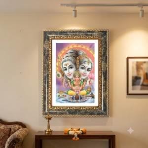 Saraswati Decorative Photo Frame With White Mount | Premium Wall & Tabletop Picture Frame | Home, Office & Temple Decoration | 12x16 Inch (Pack Of 1) (F31583) Saraswati Decorative Photo Frame With White Mount | Premium Wall & Tabletop Picture Frame | Home, Office & Temple Decoration | 12x16 Inch (Pack Of 1) (F31583)