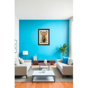 Goddess Manasha Devi Big Photo Frame - 20x28 Inches For Home,Temple & Office Decoration (F11006)