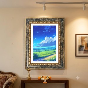 Male Singer Portrait Decorative Photo Frame With White Mount | Premium Wall & Tabletop Picture Frame | Home, Office & Temple Decoration | 12x16 Inch (Pack Of 1) (F32982) Male Singer Portrait Decorative Photo Frame With White Mount | Premium Wall & Tabletop Picture Frame | Home, Office & Temple Decoration | 12x16 Inch (Pack Of 1) (F32982)