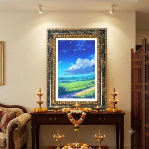 Male Singer Portrait Decorative Photo Frame With White Mount | Premium Wall & Tabletop Picture Frame | Home, Office & Temple Decoration | 12x16 Inch (Pack Of 1) (F32982) Male Singer Portrait Decorative Photo Frame With White Mount | Premium Wall & Tabletop Picture Frame | Home, Office & Temple Decoration | 12x16 Inch (Pack Of 1) (F32982)