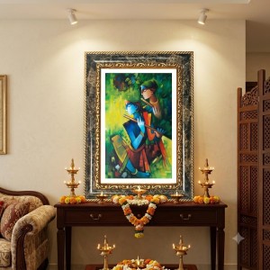 Radhaa Krishna Decorative Photo Frame With White Mount | Premium Wall & Tabletop Picture Frame | Home, Office & Temple Decoration | 8x12 Inch (Pack Of 1) (F31391) Radhaa Krishna Decorative Photo Frame With White Mount | Premium Wall & Tabletop Picture Frame | Home, Office & Temple Decoration | 8x12 Inch (Pack Of 1) (F31391)