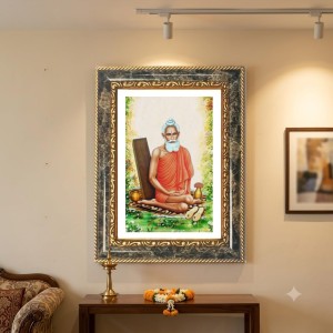 Shiva And Parvati Decorative Photo Frame With White Mount | Premium Wall & Tabletop Picture Frame | Home, Office & Temple Decoration | 12x16 Inch (Pack Of 1) (F31509) Shiva And Parvati Decorative Photo Frame With White Mount | Premium Wall & Tabletop Picture Frame | Home, Office & Temple Decoration | 12x16 Inch (Pack Of 1) (F31509)