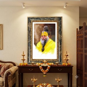 Shri Premanand Ji Maharaj Decorative Photo Frame With White Mount | Premium Wall & Tabletop Picture Frame | Home, Office & Temple Decoration | 8x12 Inch (Pack Of 1) (F32476) Shri Premanand Ji Maharaj Decorative Photo Frame With White Mount | Premium Wall & Tabletop Picture Frame | Home, Office & Temple Decoration | 8x12 Inch (Pack Of 1) (F32476)