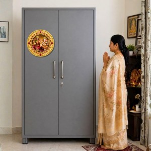 Goddess Lakshmi and Lord Ganeshaa Fridge Magnet Wooden | Glossy Sublimation Print | 4x4 Inch | Strong Magnet Back | Decorative Magnet for Fridge, Almirah & Temple Decor (F23701) Goddess Lakshmi and Lord Ganeshaa Fridge Magnet Wooden | Glossy Sublimation Print | 4x4 Inch | Strong Magnet Back | Decorative Magnet for Fridge, Almirah & Temple Decor (F23701)