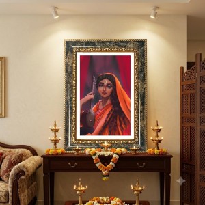 Radhaa Krishna Decorative Photo Frame With White Mount | Premium Wall & Tabletop Picture Frame | Home, Office & Temple Decoration | 12x16 Inch (Pack Of 1) (F33130) Radhaa Krishna Decorative Photo Frame With White Mount | Premium Wall & Tabletop Picture Frame | Home, Office & Temple Decoration | 12x16 Inch (Pack Of 1) (F33130)