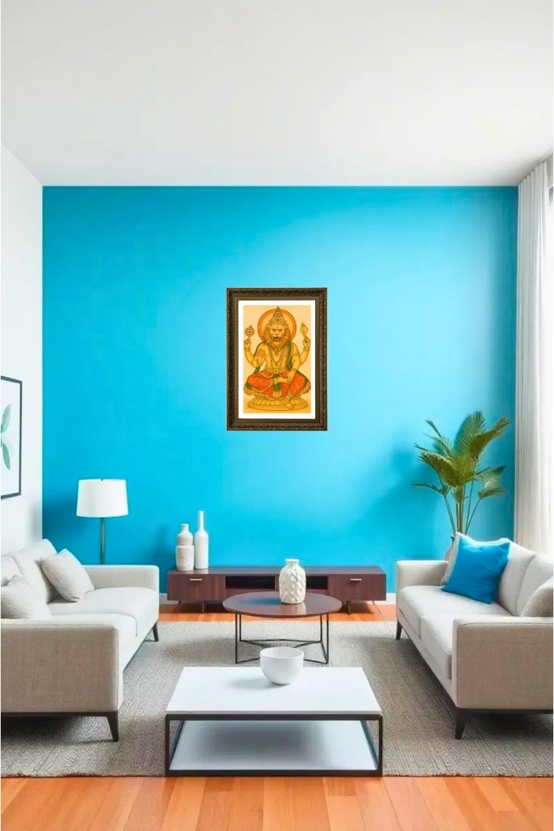Vertical16X24 Inches Frame Big Photo Frame - 20x28 Inches For Home,Temple & Office Decoration (F11109)