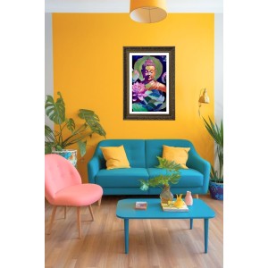 Vertical16X24 Inches Frame Big Photo Frame - 20x28 Inches For Home,Temple & Office Decoration (F10775)
