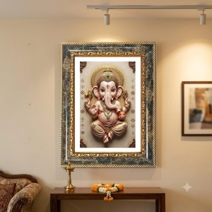 Cubist-style Depiction Of The Madonna And Child (the Virgin Mary Holding The Infant Jesus) Decorative Photo Frame With White Mount | Premium Wall & Tabletop Picture Frame | Home, Office & Temple Decor Cubist-style Depiction Of The Madonna And Child (the Virgin Mary Holding The Infant Jesus) Decorative Photo Frame With White Mount | Premium Wall & Tabletop Picture Frame | Home, Office & Temple Decor