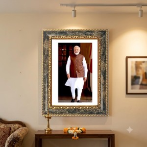 Ram Darbar Decorative Photo Frame With White Mount | Premium Wall & Tabletop Picture Frame | Home, Office & Temple Decoration | 12x16 Inch (Pack Of 1) (F31216) Ram Darbar Decorative Photo Frame With White Mount | Premium Wall & Tabletop Picture Frame | Home, Office & Temple Decoration | 12x16 Inch (Pack Of 1) (F31216)
