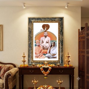 Vishnu Decorative Photo Frame With White Mount | Premium Wall & Tabletop Picture Frame | Home, Office & Temple Decoration | 12x16 Inch (Pack Of 1) (F32510) Vishnu Decorative Photo Frame With White Mount | Premium Wall & Tabletop Picture Frame | Home, Office & Temple Decoration | 12x16 Inch (Pack Of 1) (F32510)