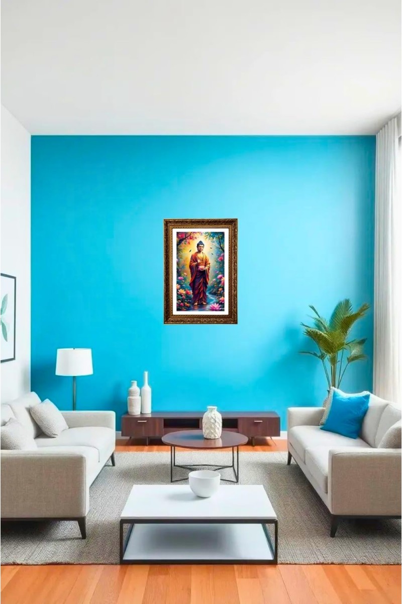 Vertical16X24 Inches Frame Big Photo Frame - 20x28 Inches For Home,Temple & Office Decoration (F11126)